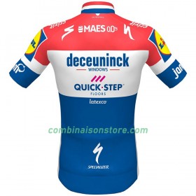 Combinaison Cycliste + Cuissard à Bretelles 2020 Quick-Step Floors Championnats de Pays-Bas N001